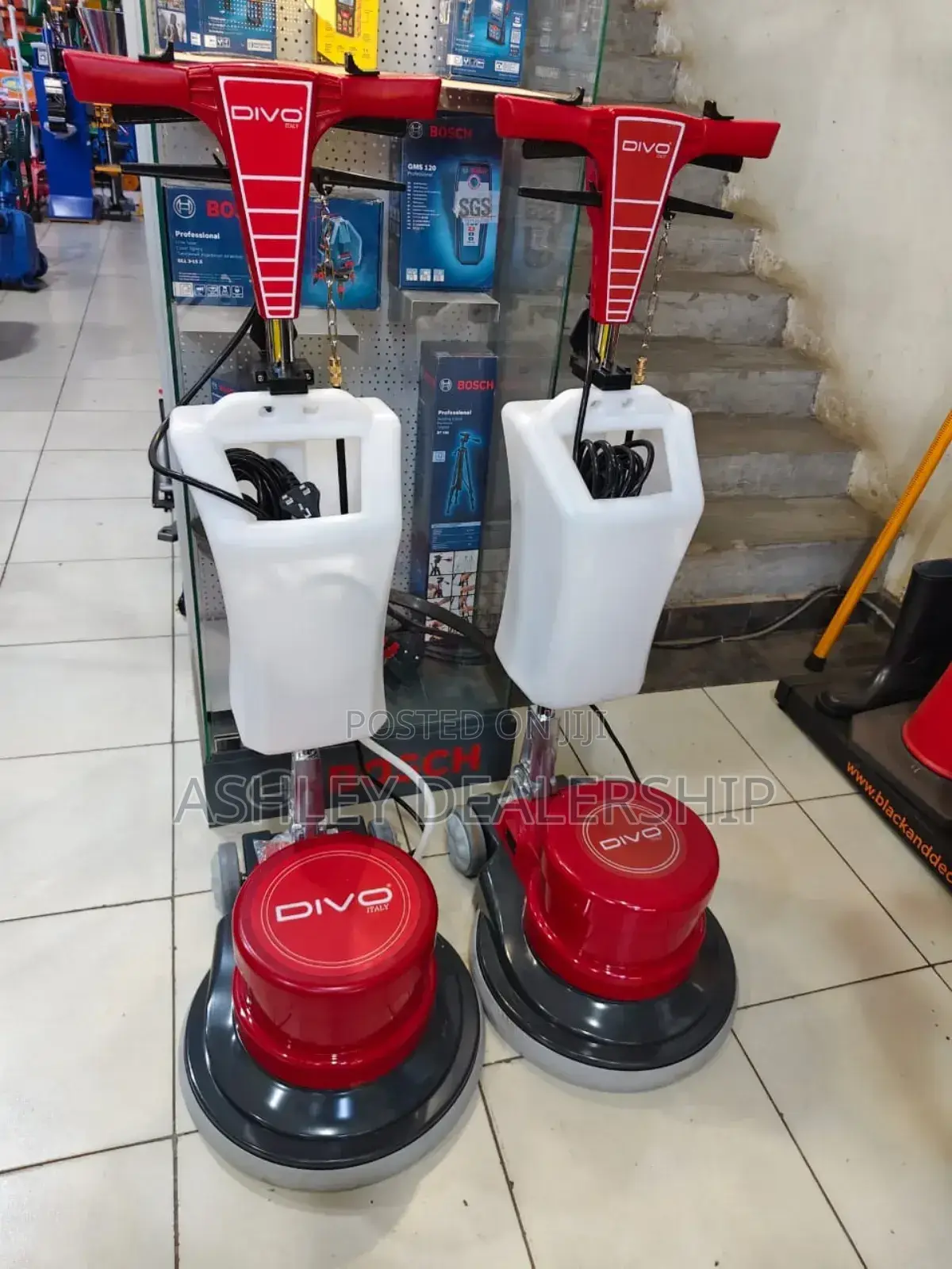 Commercial Floor Scrubber