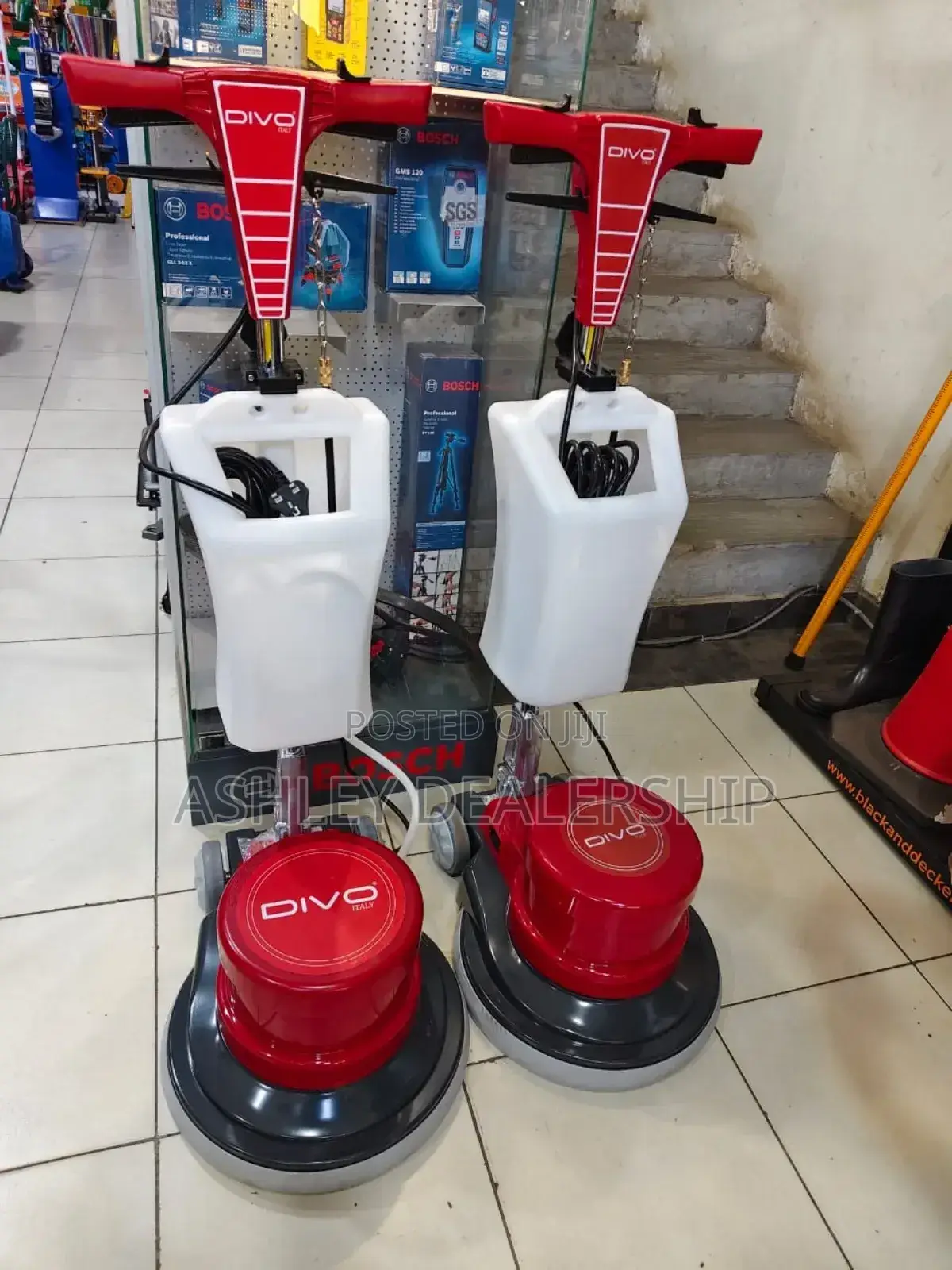 Commercial Floor Scrubber