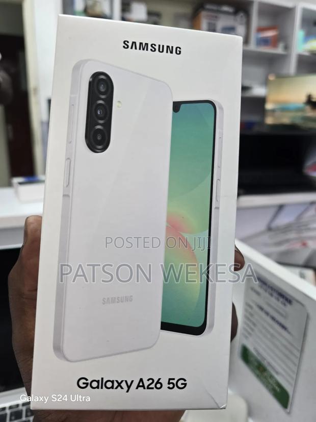 New Samsung Galaxy A26 256 GB White - main view