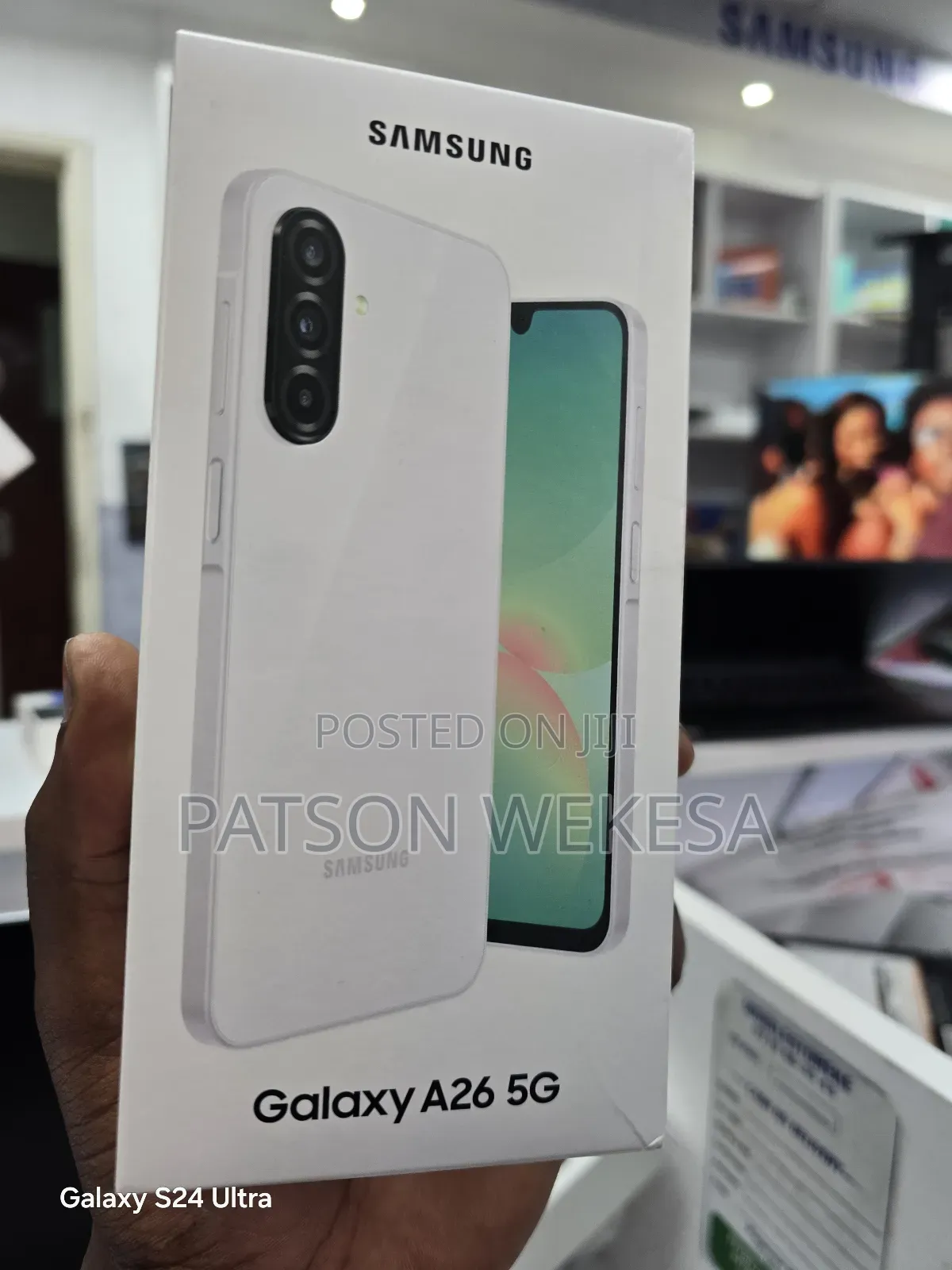 New Samsung Galaxy A26 256 GB White
