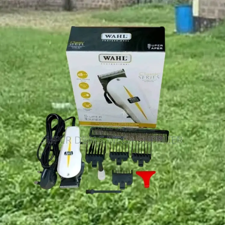 Wahl Professional Super Taper Barber Grade Corded Hair Clipper Shaver