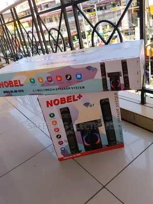 Pmpo Tall Boy Speakers - Nobel Bt Home Theatre Nb 2070