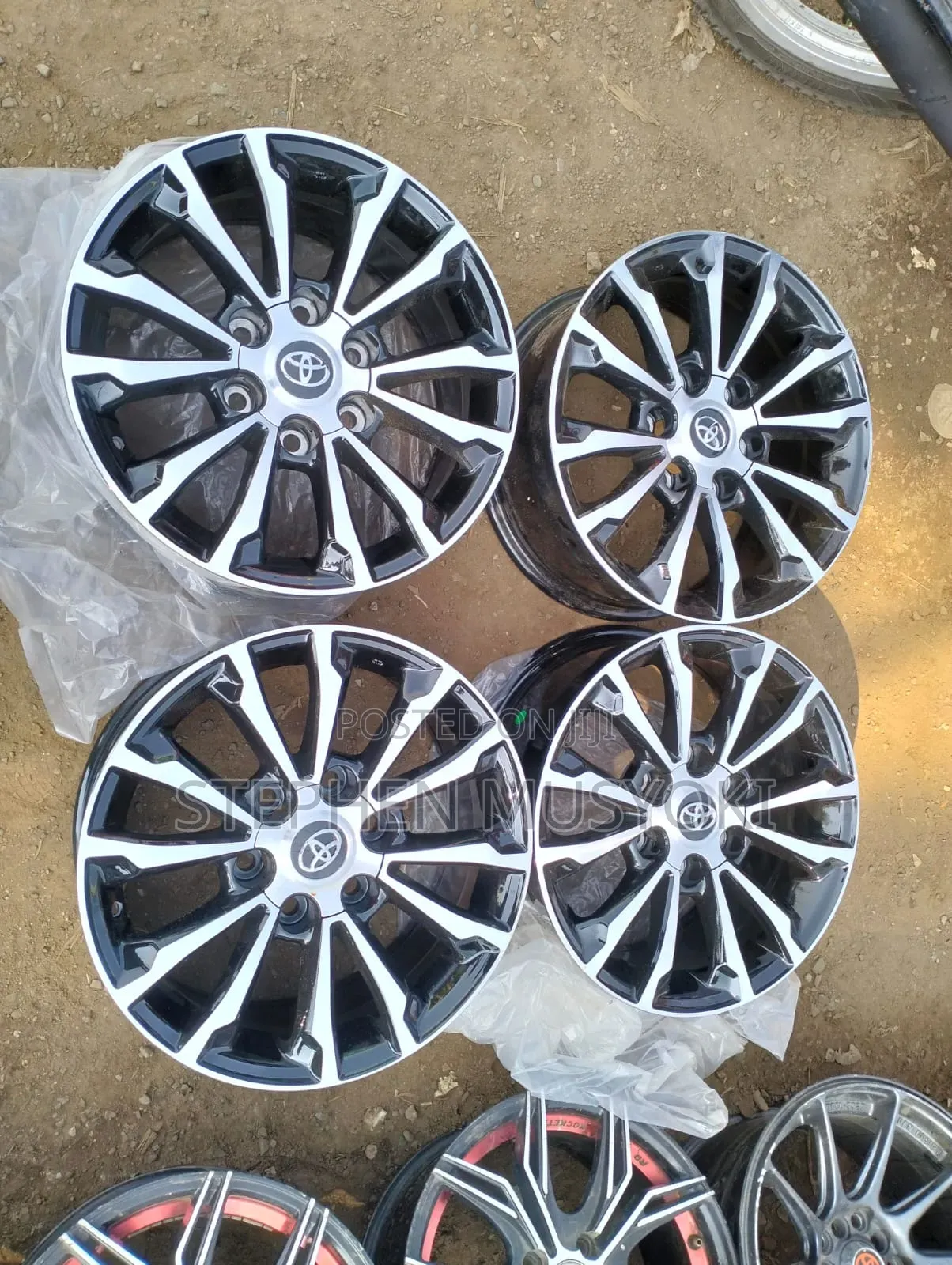 Blacksilver Prado 18 Inch Wheels
