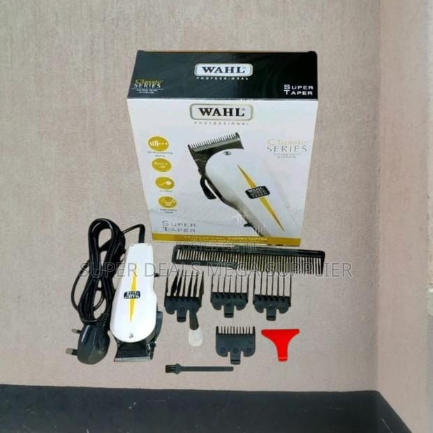 Wahl Super Taper Corded Professional Hair Clipper Shaver for Kinyozi
