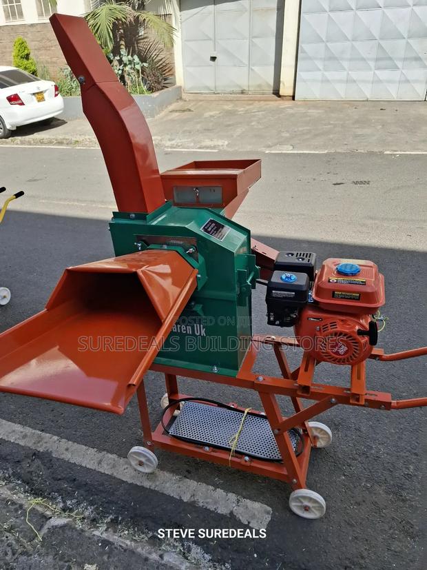 Animal  Feed Chopper Machine With 8hp Gasoline Engine - thumbnail 2