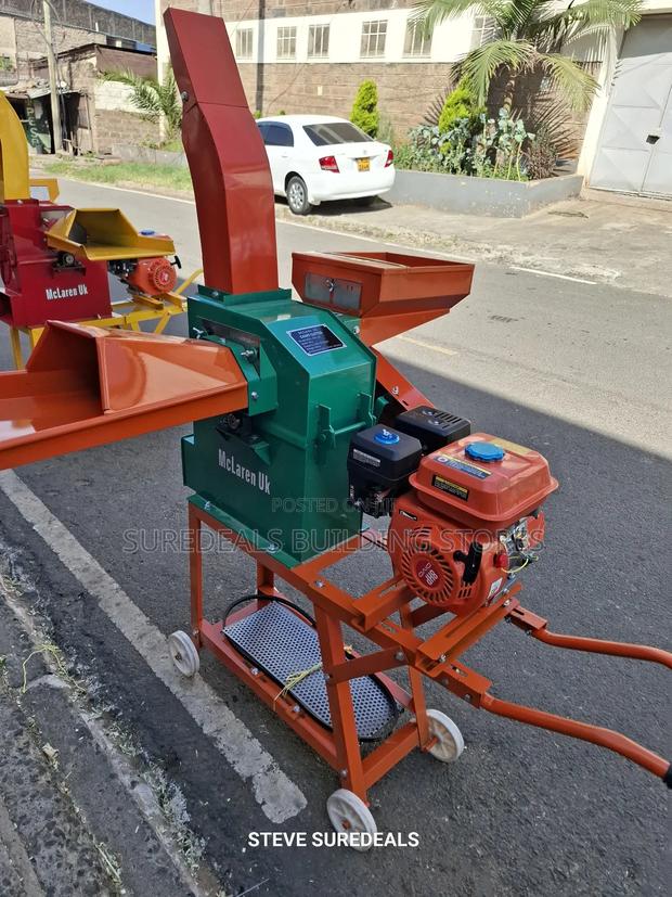 Animal  Feed Chopper Machine With 8hp Gasoline Engine - thumbnail 3