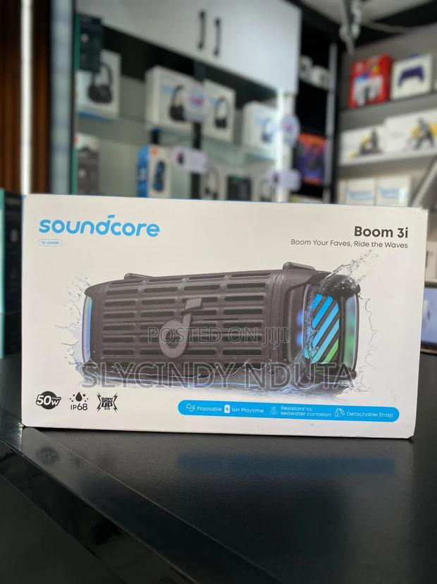 Anker Soundcore Boom 3i Portable Bluetooth Speaker - main view