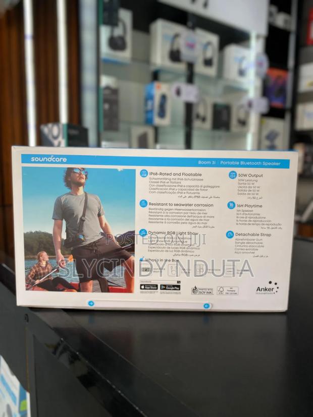 Anker Soundcore Boom 3i Portable Bluetooth Speaker - thumbnail 2