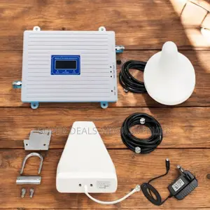 Tri- Band GSM Signal Booster Indoor Easy Installation for Home Office