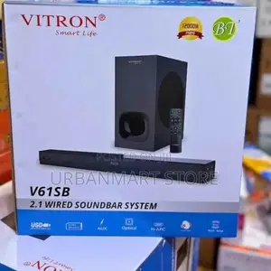 Vitron V61sb 2.1 Soundbar With Powerful Subwoofer