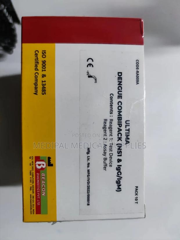 Dengue Test - main view