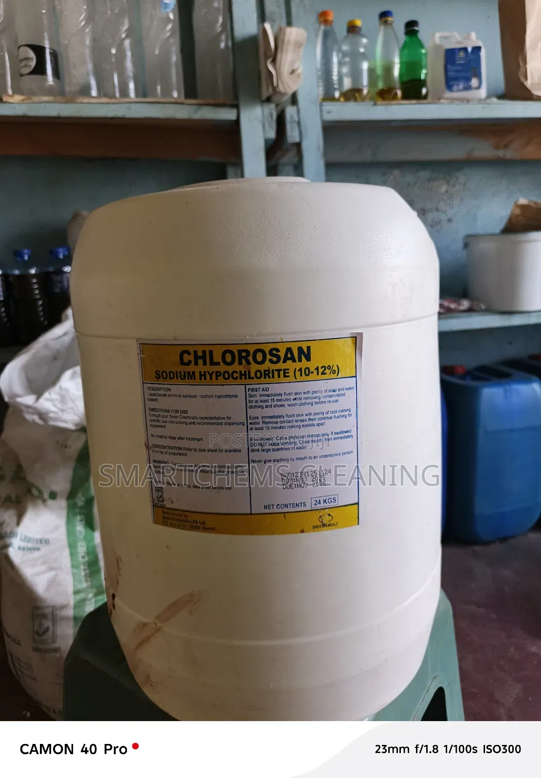 Sodium Hypochlorite