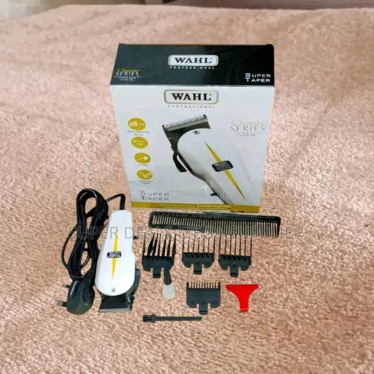 Wahl Classic Super Taper Corded Hair Clipper Shaver for All Hair Types