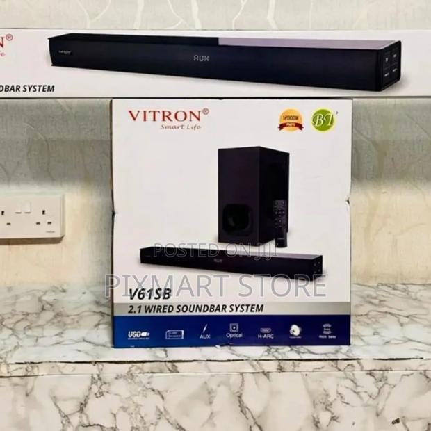 Vitron V61sb 2.1 Soundbar With Powerful Subwoofer