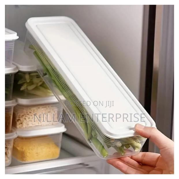 Refrigerator Herb Storage Boxes/ Fresh Keeping Crisper Organizer - thumbnail 2