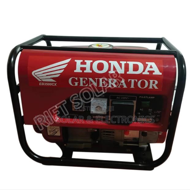 4 Stroke 3.0kva Honda Petrol Engine Rope Starter Generator - main view