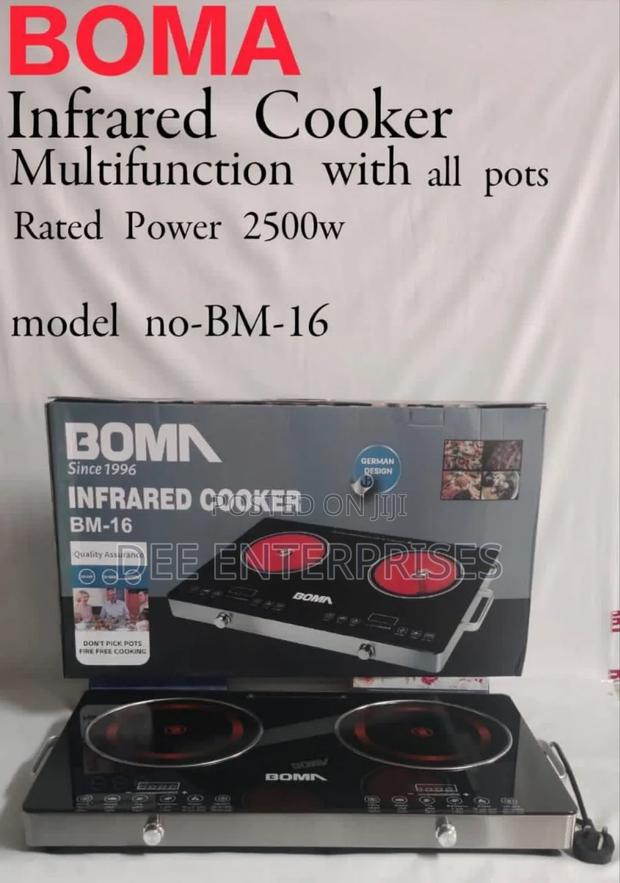 Boma Infrared Double Plate Cooker