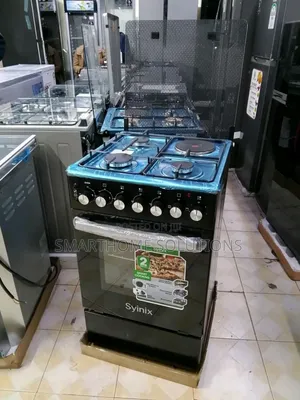 Syinix 3+1 Cooker With Electric Oven – 50x55 Freestanding