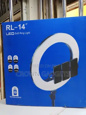 Rl-14 Ring Light With Tripod Phone Holders