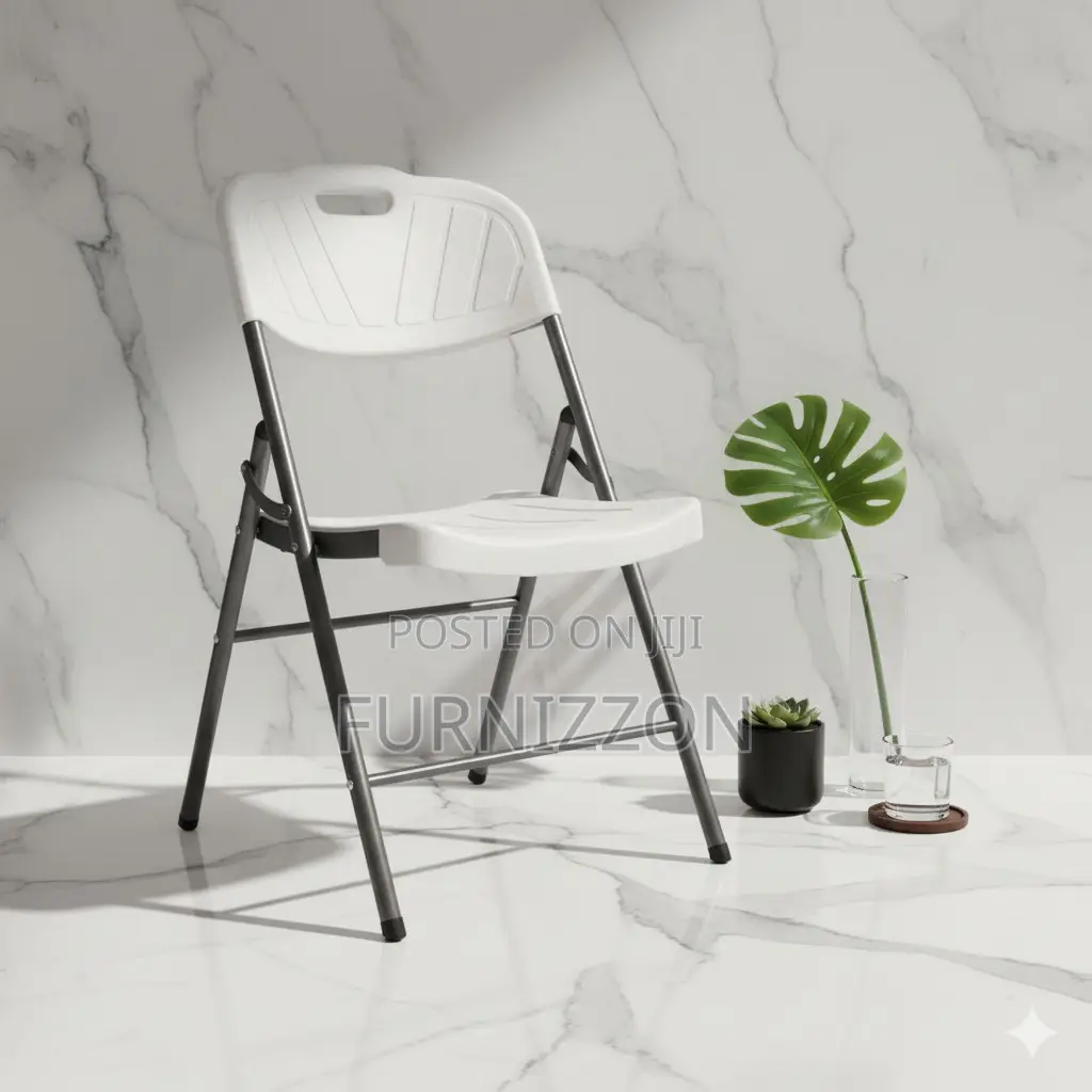 Plastic Folding Chair for Camping and Outdoor Use