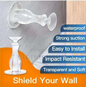8.5cm Long Strong Adhesive Silicone Door Stopper