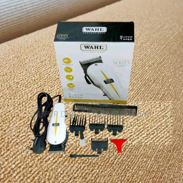 Wahl Professional Super Taper Hair Clipper With Stainless Steel Blades