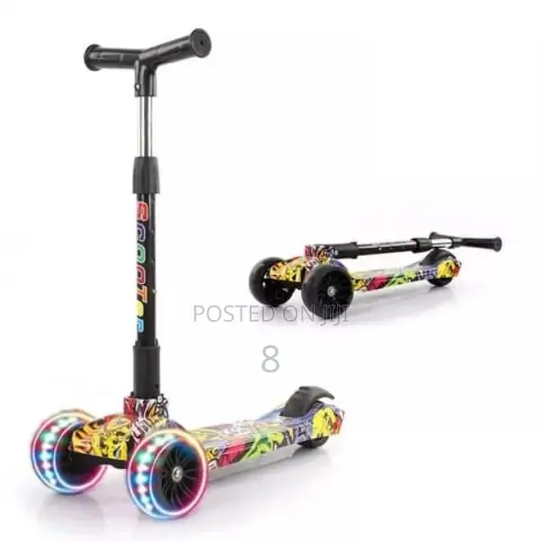 Durable Kids Scooter With Comfortable Grip