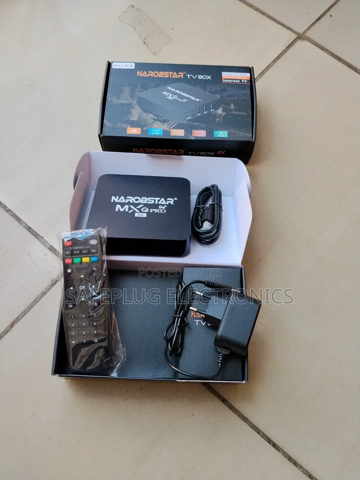 MXQ Pro 8gb Ram + 128gb Storage! Android 12 Tv Box Streaming -