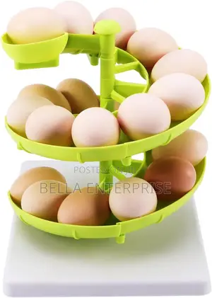 Sliding Spiral Egg Holder / Fruit Holder