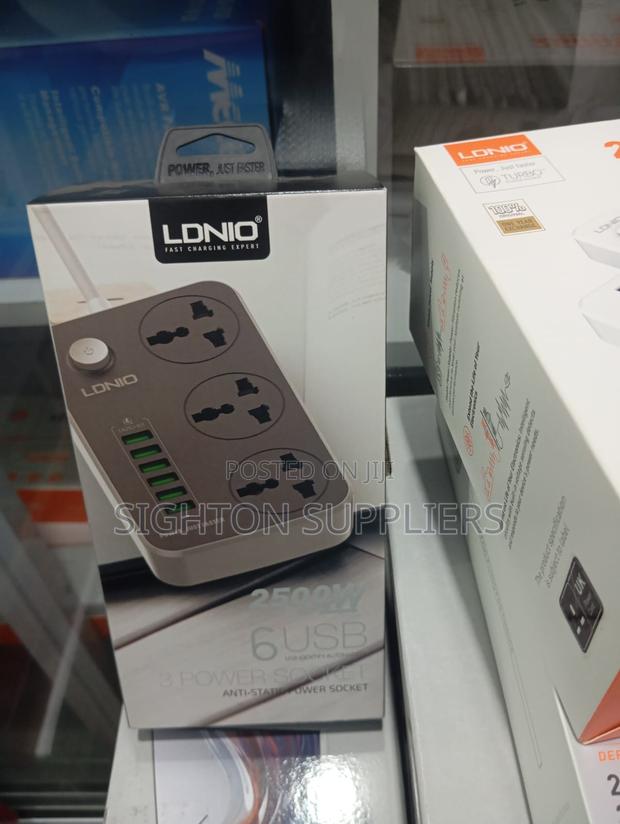 Ldnio 3 Ac Outlets Universal Power Strip Sc3604 - main view