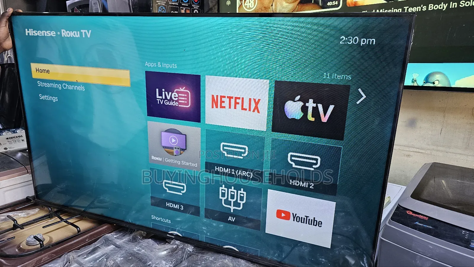 Hisense 55" Smart Tv,Trade in Plus Cash