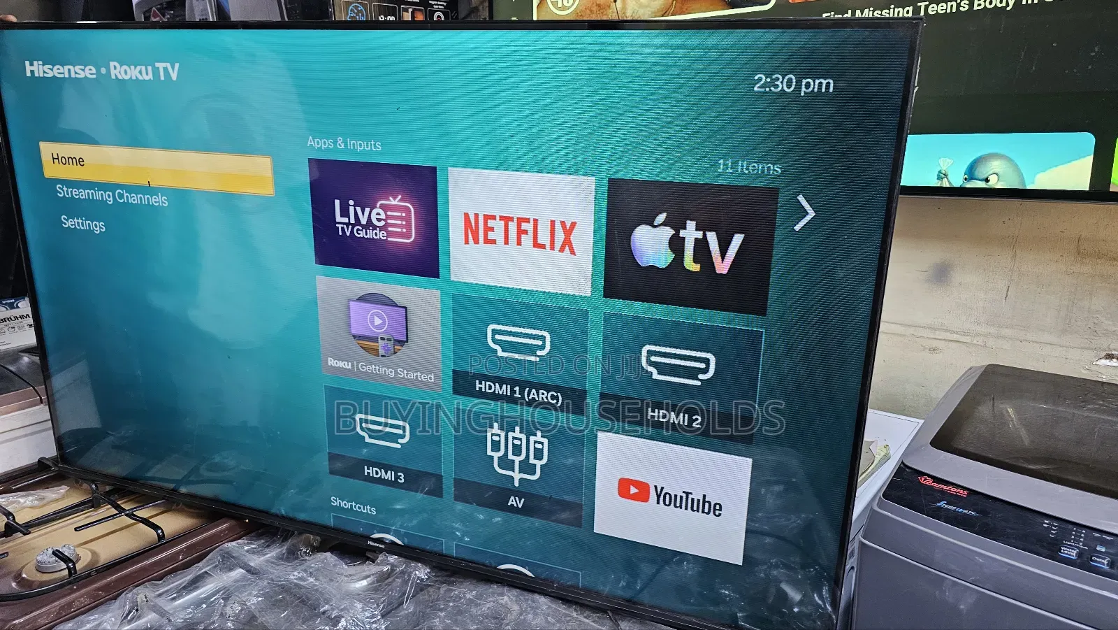 Hisense 55" Smart Tv,Trade in Plus Cash