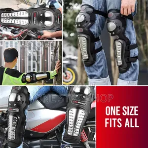 Knee Pad Bike Riding Guard Motorcycle Elbow Protector Set