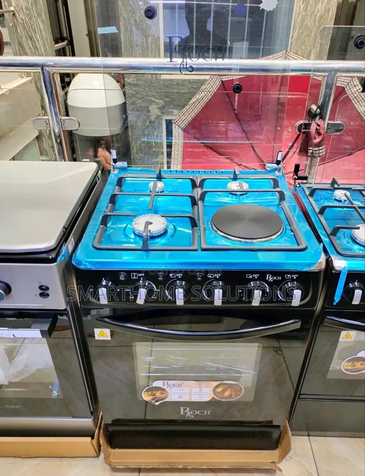 Roch Black 50×55 Standing 3+1 Cooker