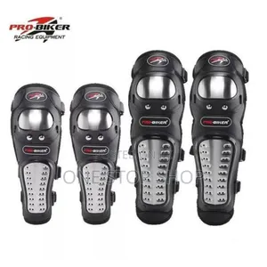 Probiker Motorbike Knee+Elbow Guards With Adjustable Straps