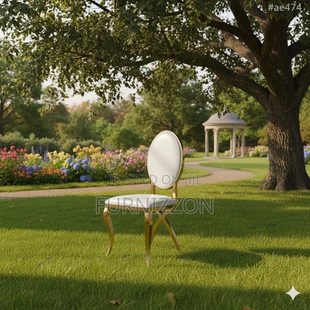 Modern Stainless Steel Stackable Wedding Chair