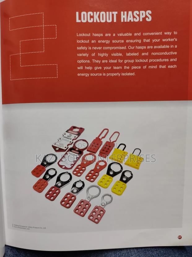 Safety Loto Plastic Hasp - thumbnail 5