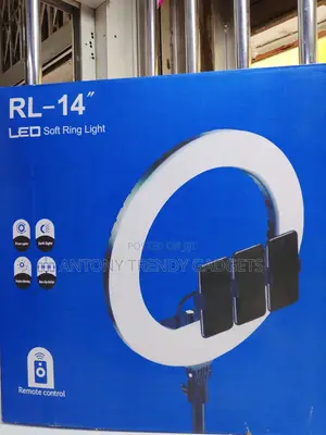 Rl-14 14′′ Led Ring Light With Tripod Stand & Remote