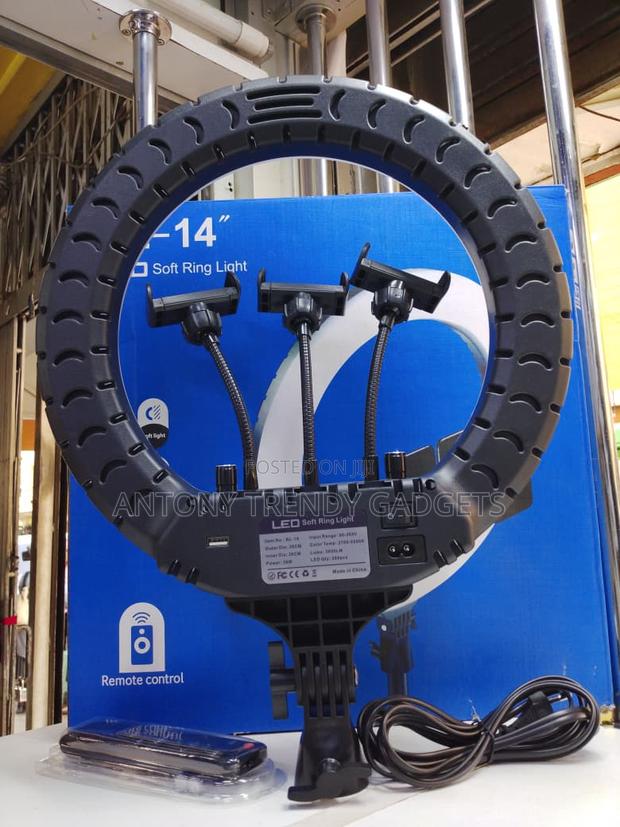 Rl-14 Dimmable Led Ring Light Kit For Content Creators - thumbnail 2