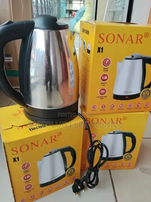 Large 1.8l Sonar Stainless Kettle - Saves Time Energy