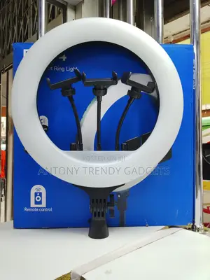 14′′ Led Soft Ring Light With Phone Holders & Stand