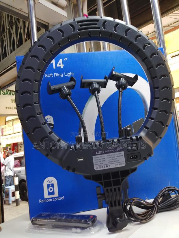 Rl-14 Studio Ring Light For Streaming, Tiktok & Youtube - thumbnail 3