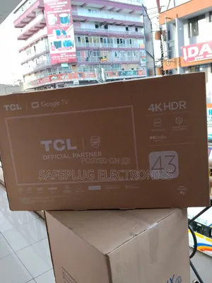 Latest Google Tv Os! TCL 43" Uhd Smart Tv -