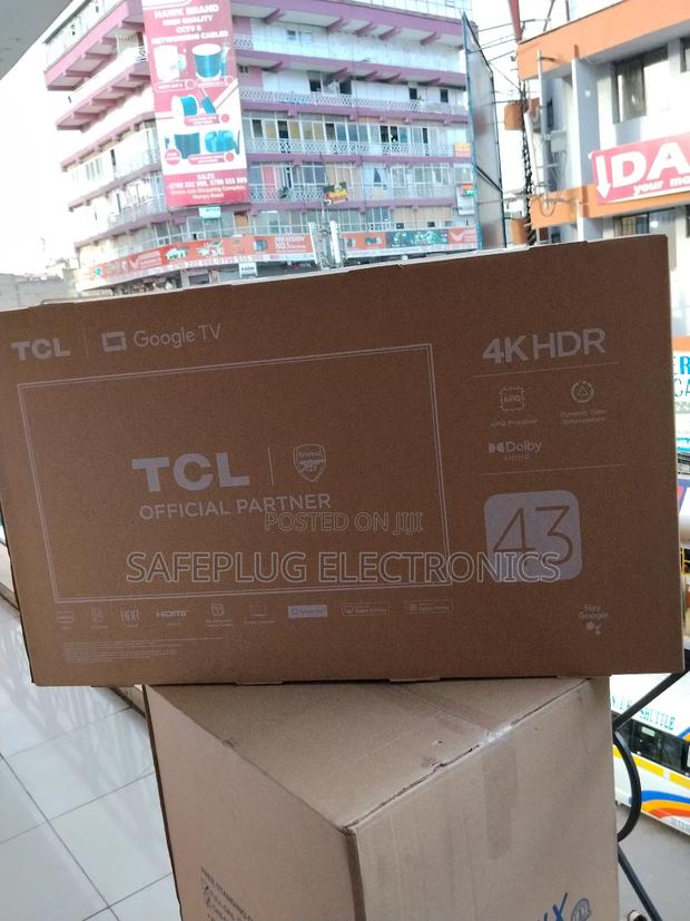 Latest Google Tv Os! TCL 43" Uhd Smart Tv -