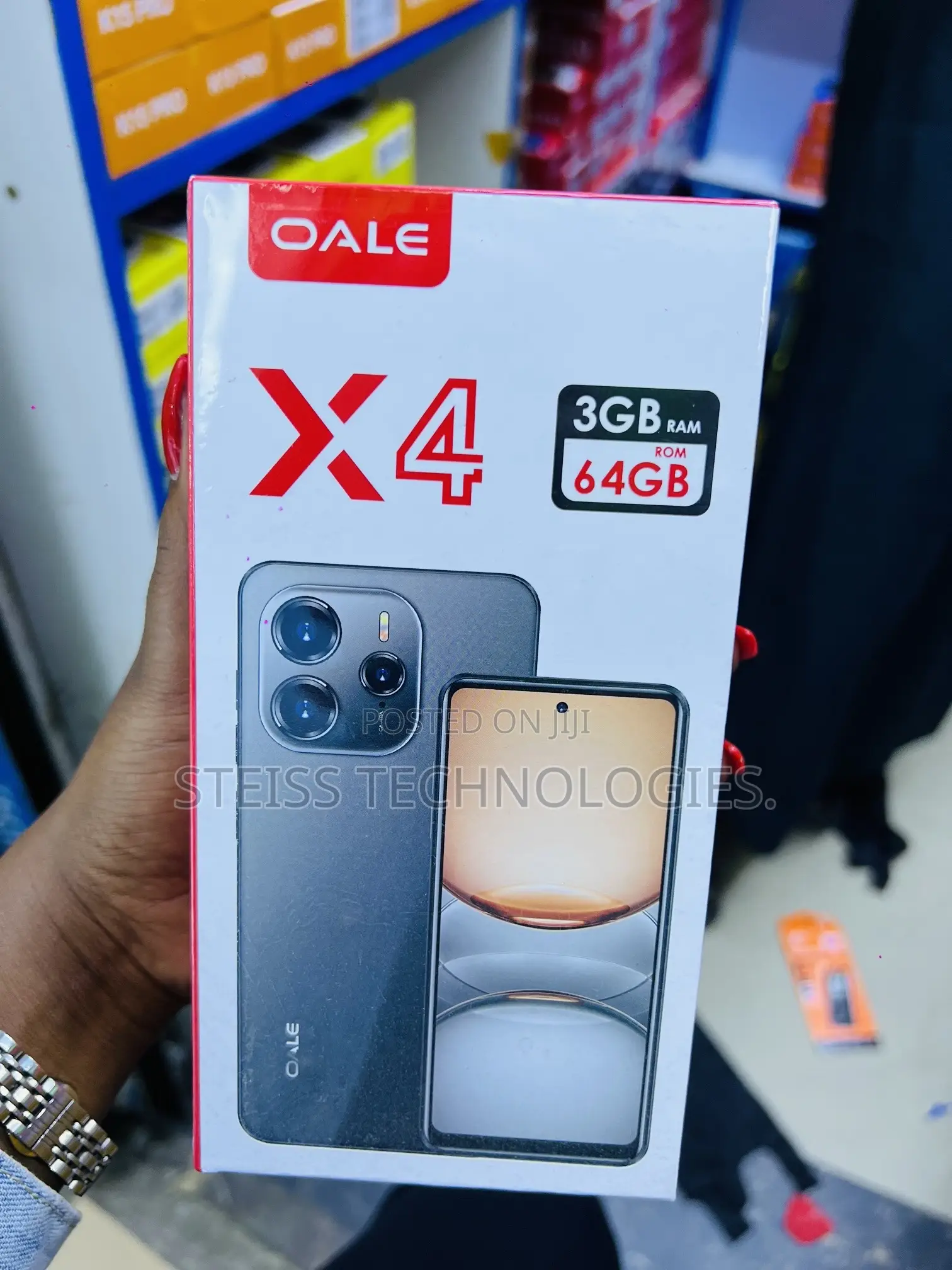 New Mobile Phone 64 GB Black