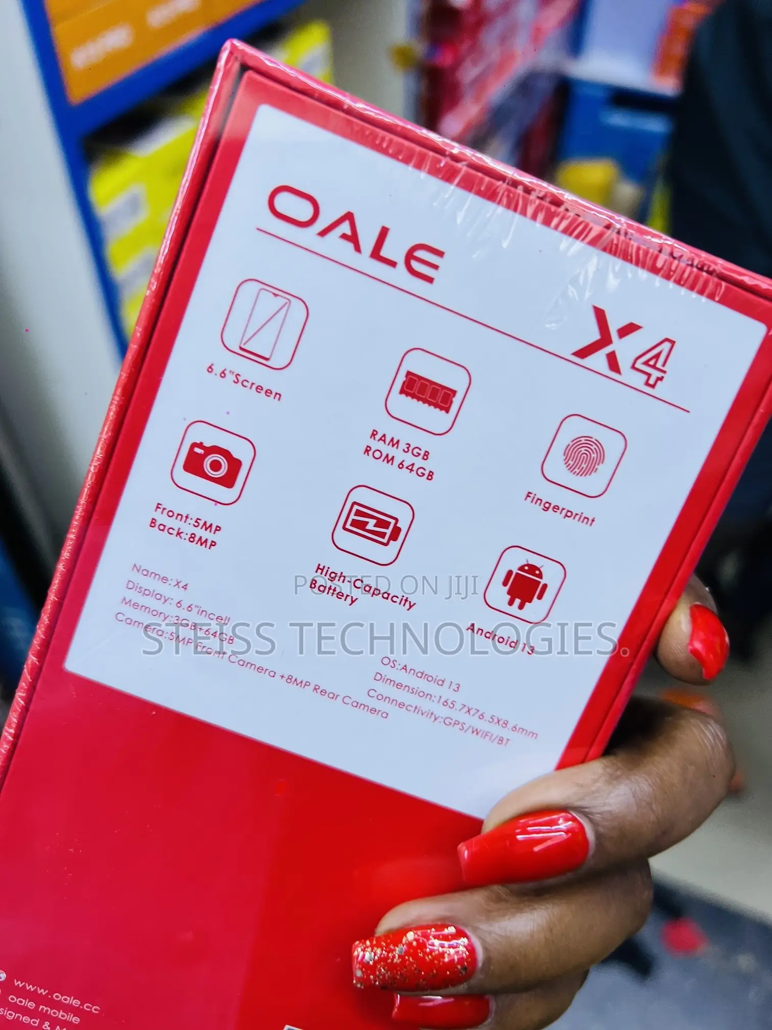 New Mobile Phone 64 GB Black