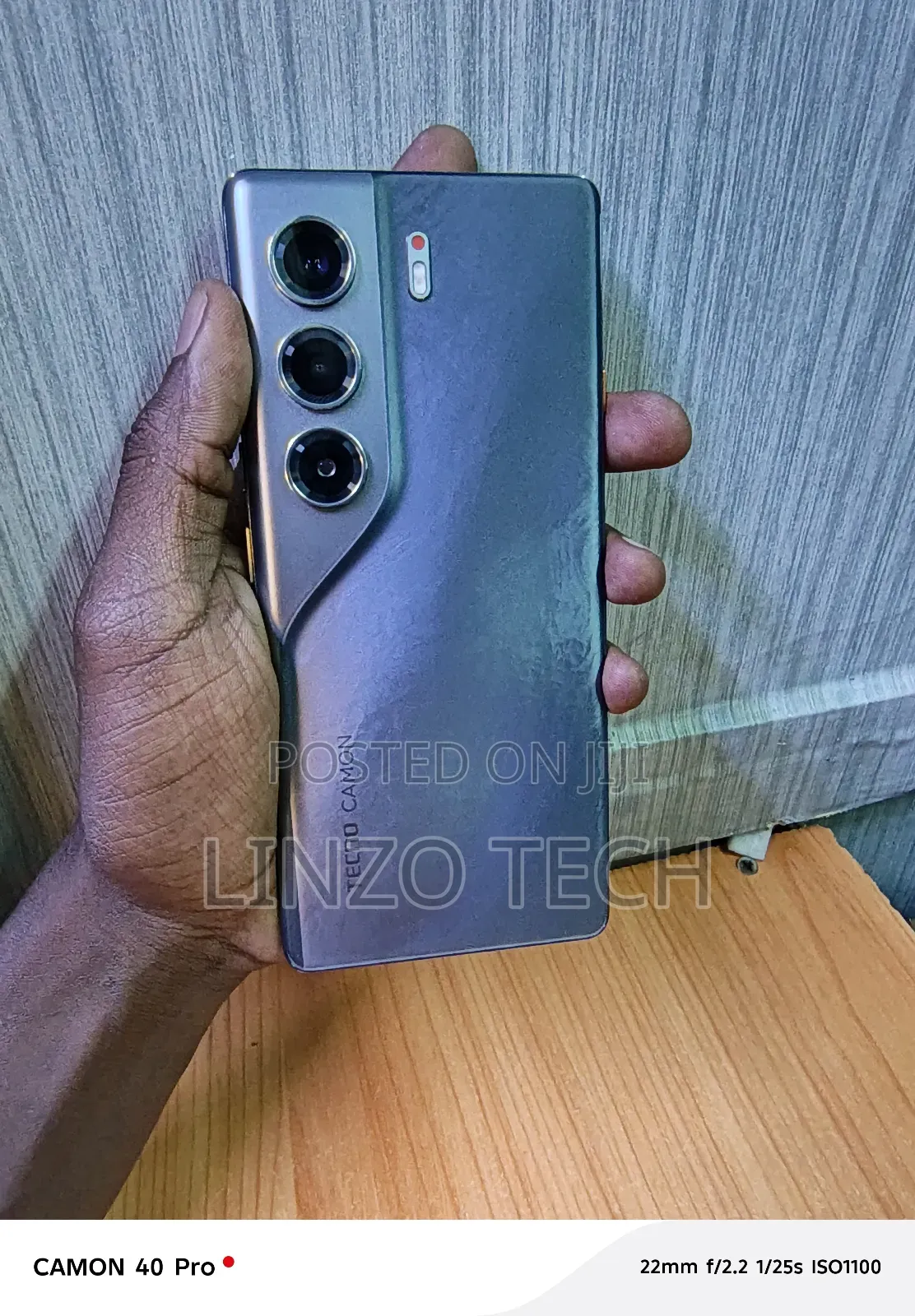 Tecno Camon 40 Pro 256 GB Gray