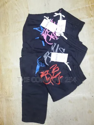 Quality Unisex Side Pocket Cargo Baggy Minus 2 Pants