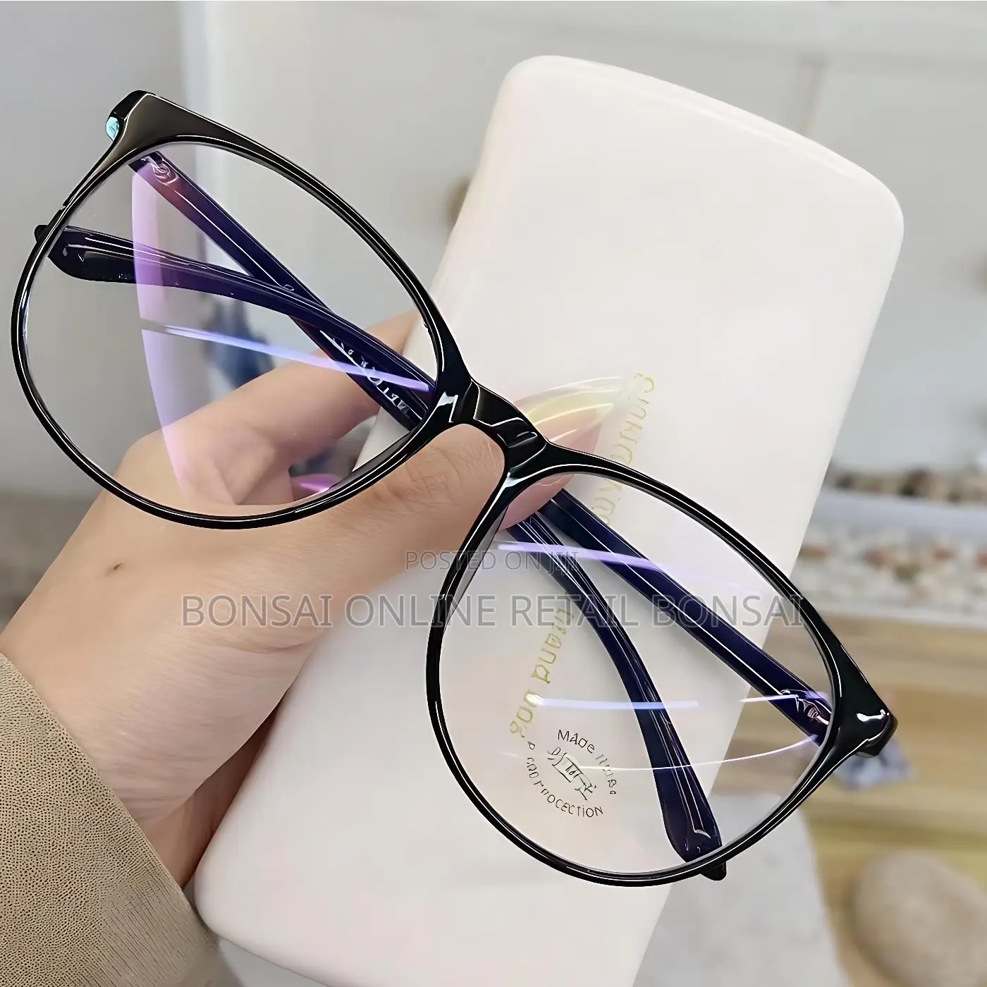 Anti Blue Light Computer Glasses for Men Women Square Frame