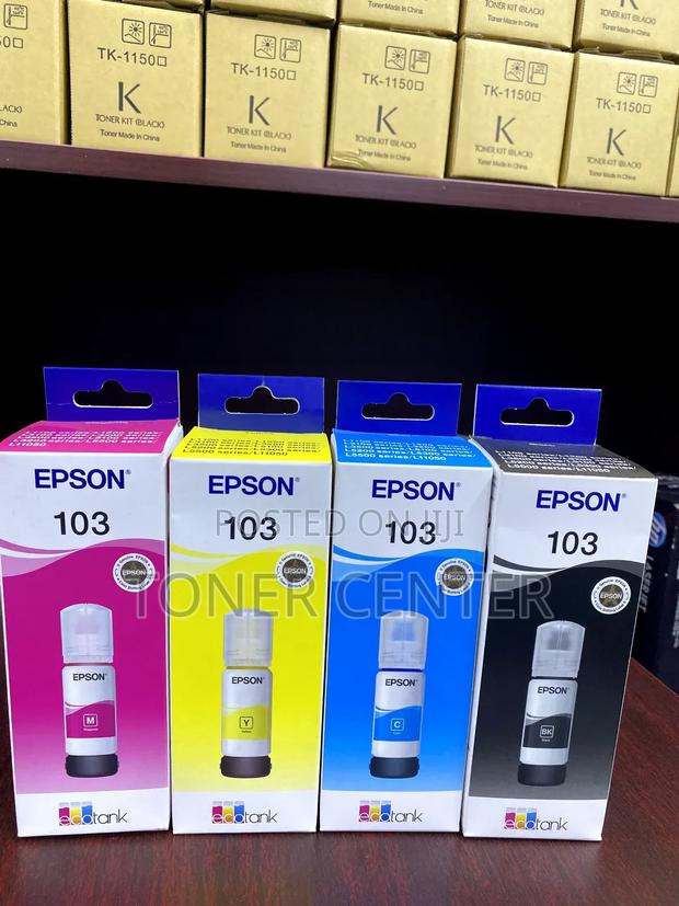 Epson L3260 Ecotank Inks 103 Yield Upto 4,500 Pages